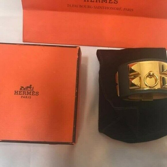 Hermes Collier De Chien Bracelet Gold Hardware - Picture 5 of 11